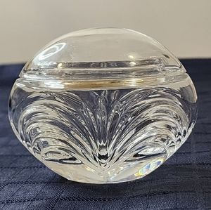 RCR Royal Crystal Rock Oval Trinket Bowl‎ Made In Italy